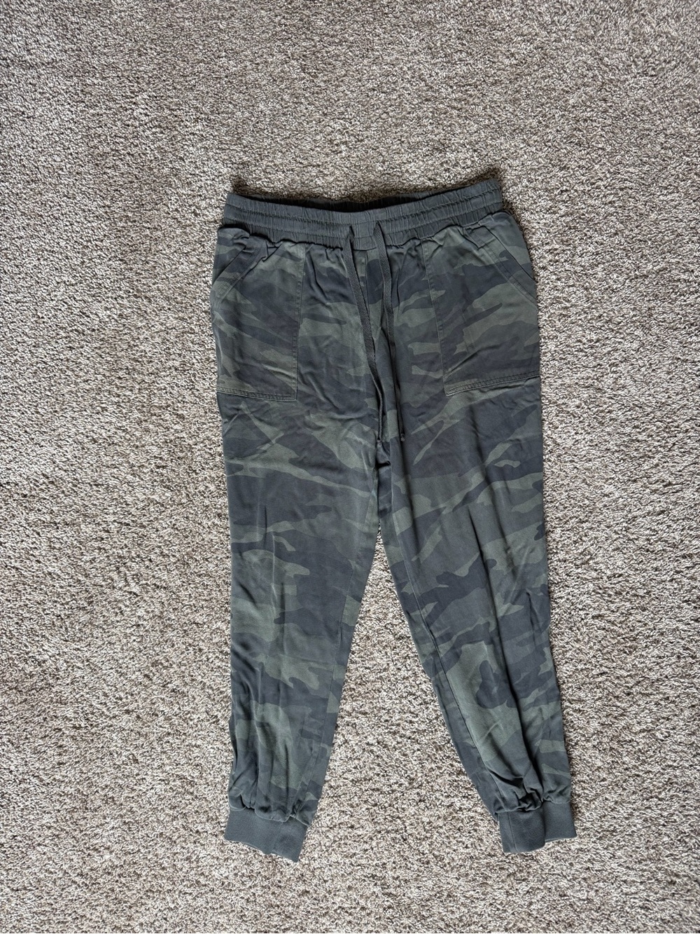 Camo Drawstring Joggers